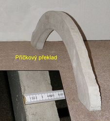 Obloukové překlady – příčkové